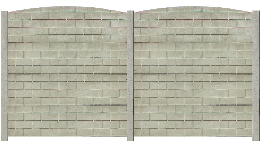 kerítés, kerítések, Betonkerítés, Betonkerítések, elemes betonkerítés